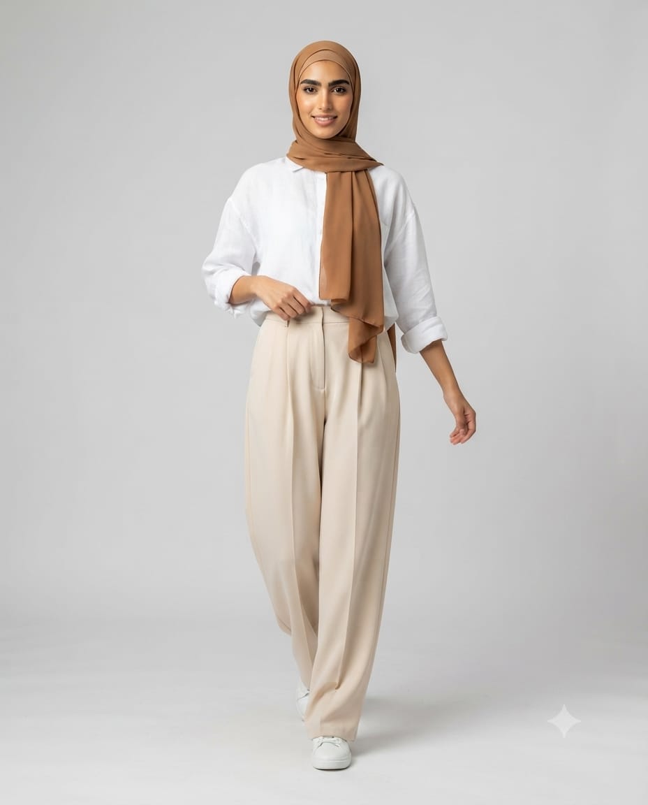 بنطلون Wide Leg