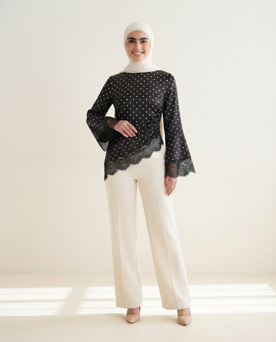 بلاوز Polka Dots
