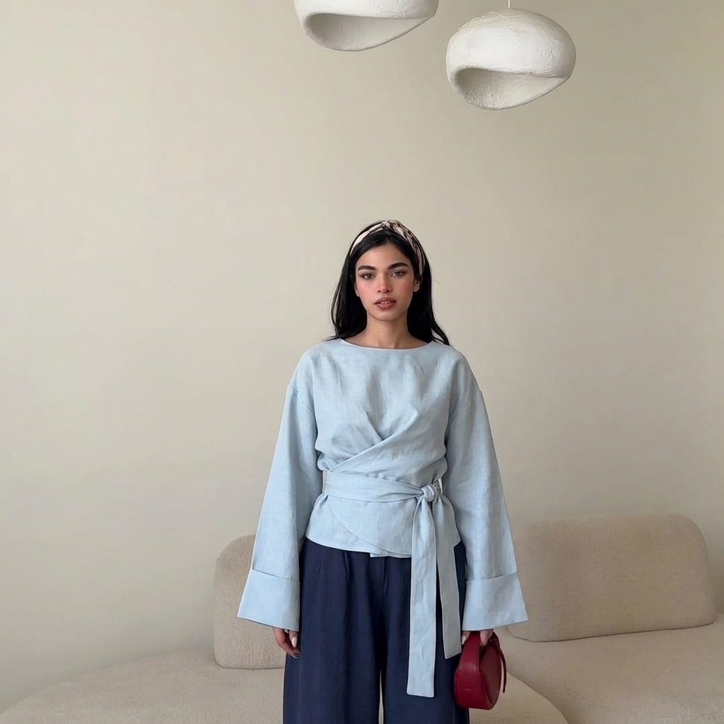Wrap Blouse